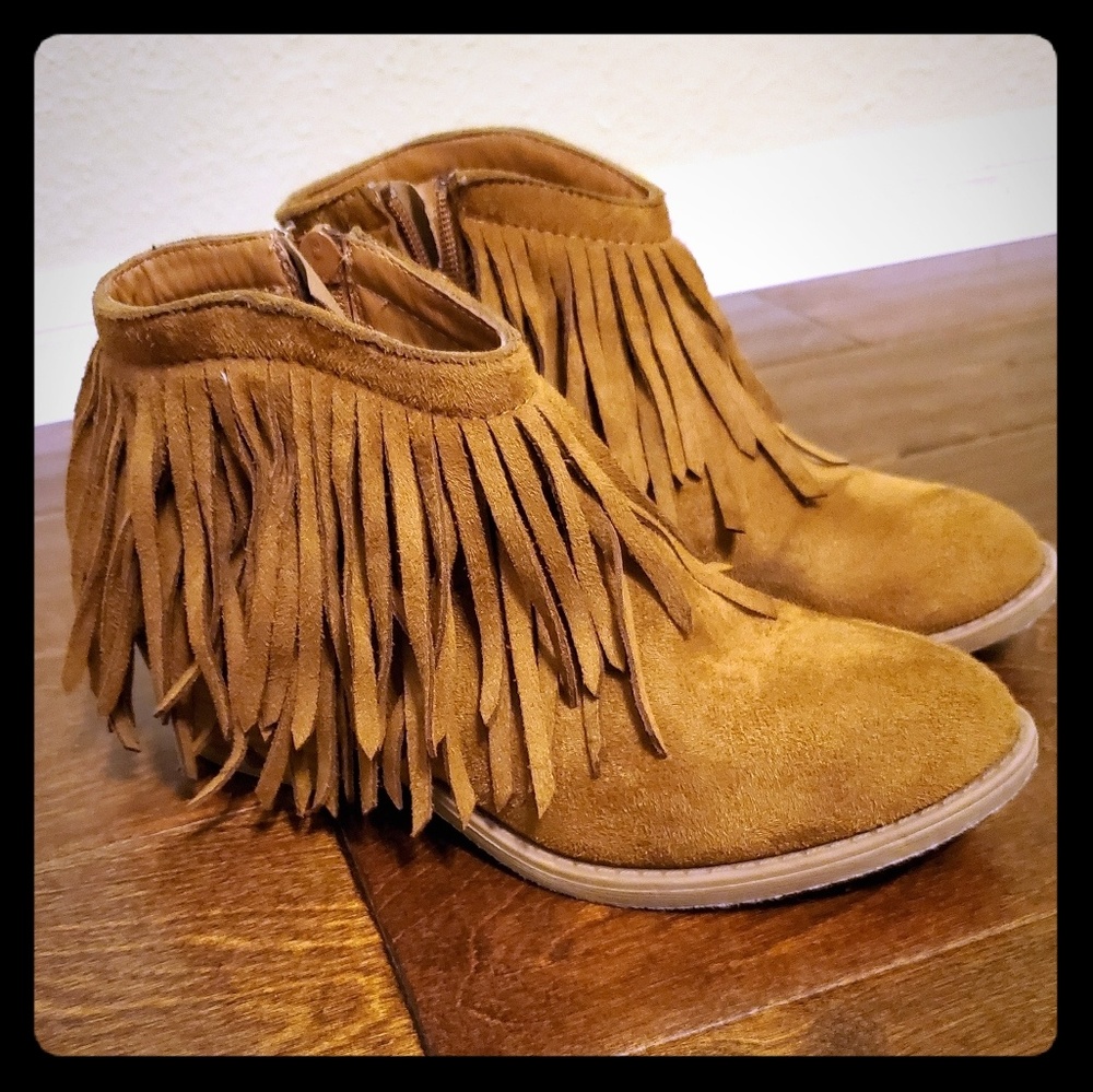 Fringe Booties